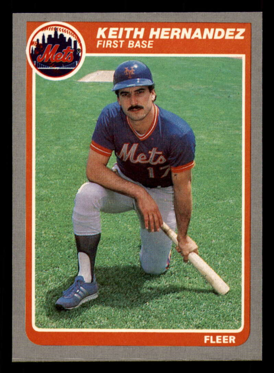 1986 Fleer #84 Keith Hernandez VG New York Mets - Under the Radar