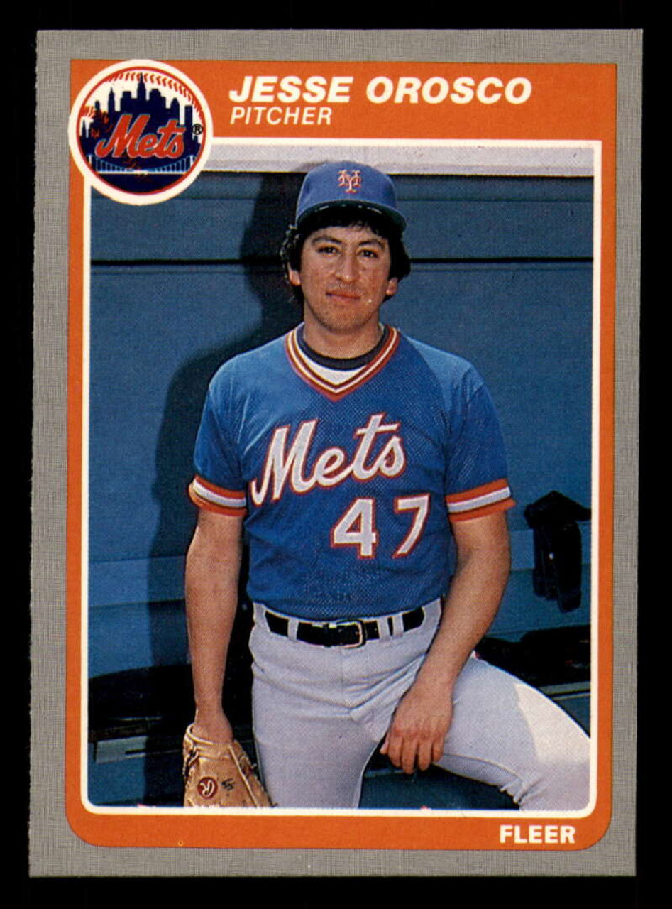 Jesse Orosco 1980  Baseball cards, Ny mets, Sports jersey