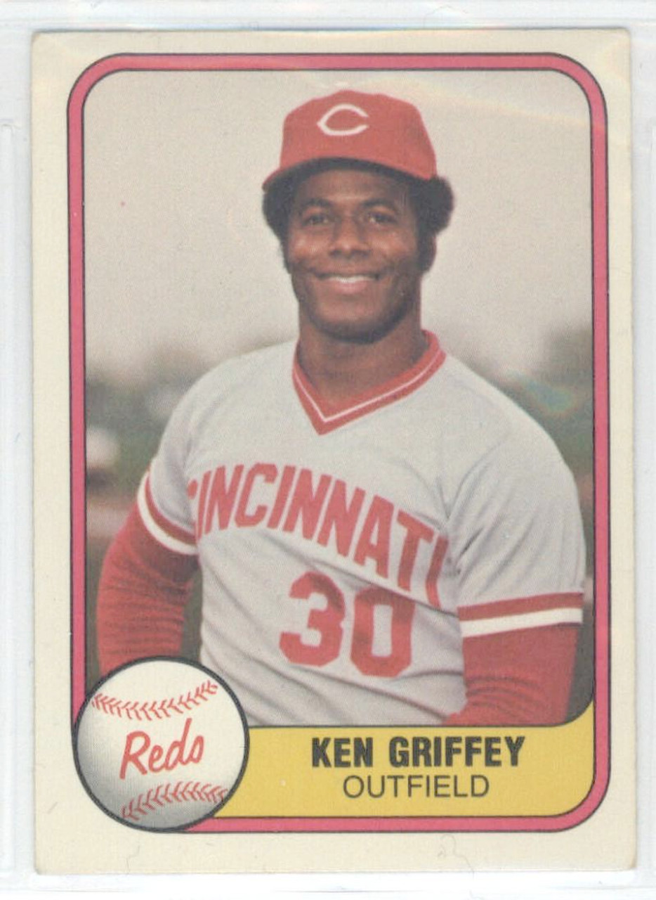 1981 Fleer #199 Ken Griffey Sr. VG Cincinnati Reds - Under the