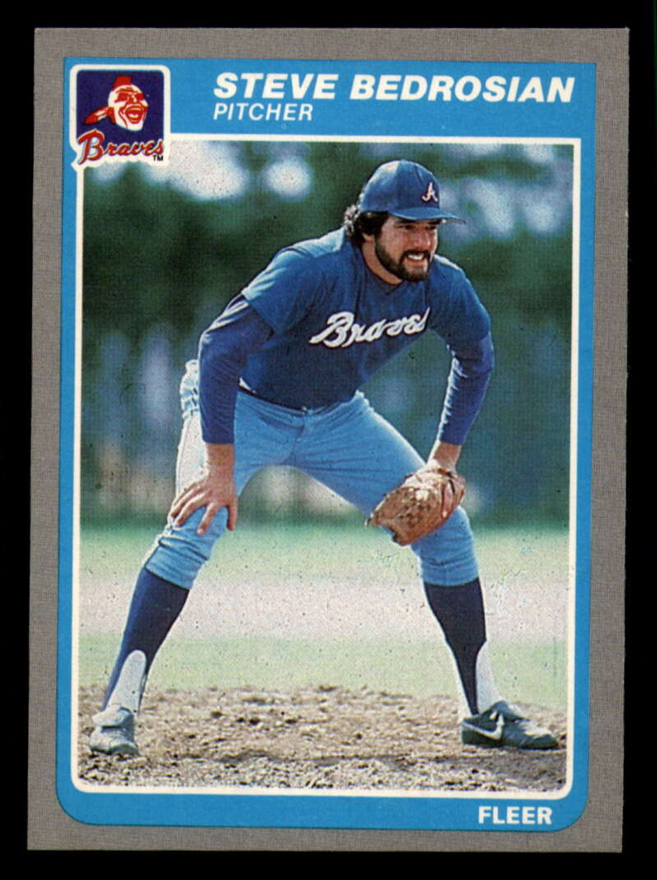 Steve Bedrosian Atlanta Braves Signed Autographed 1982 Donruss