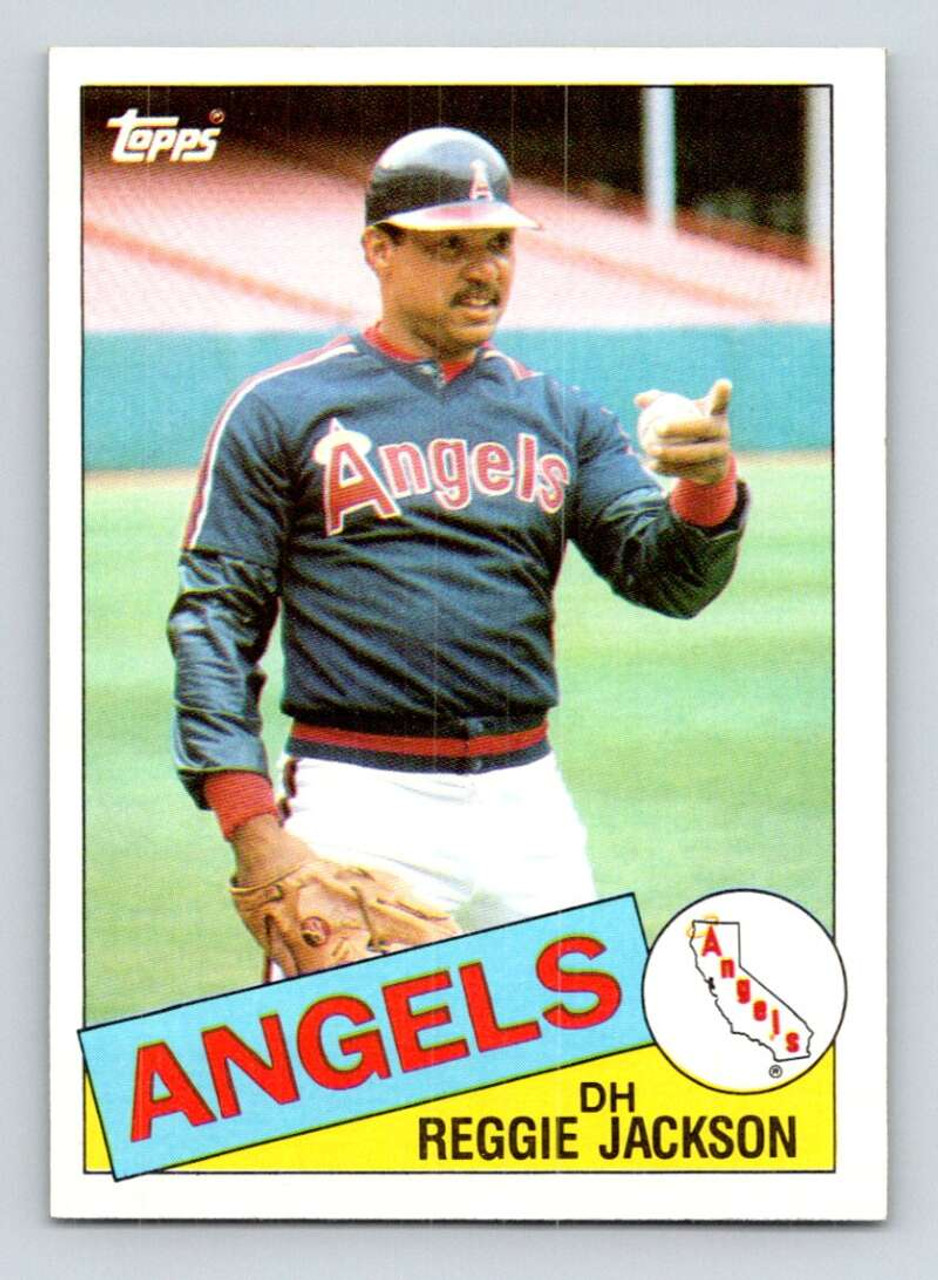 California Angels Reggie Jackson MLB BASEBALL 1982 Sports