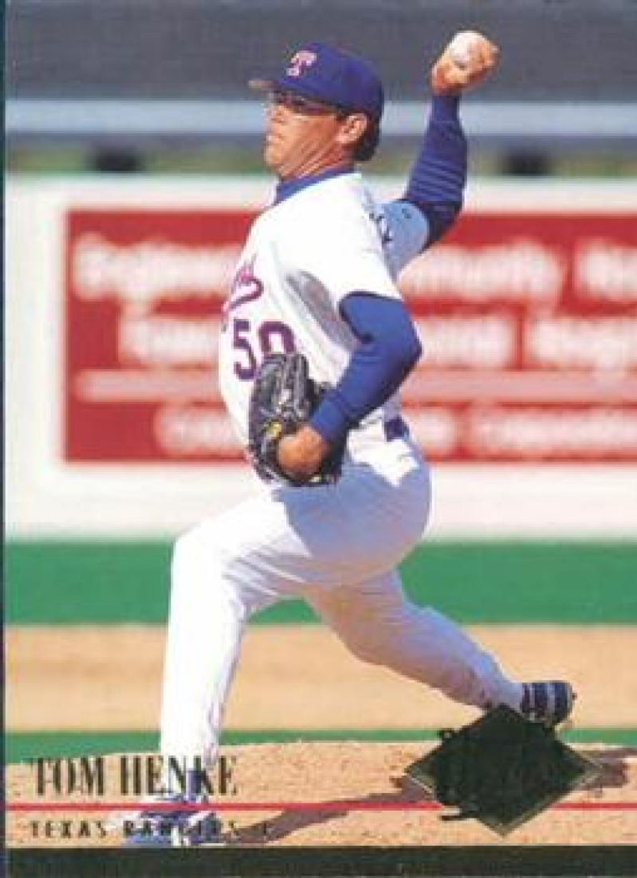 Tom Henke Autographed Signed Photo Texas Rangers - Autographs