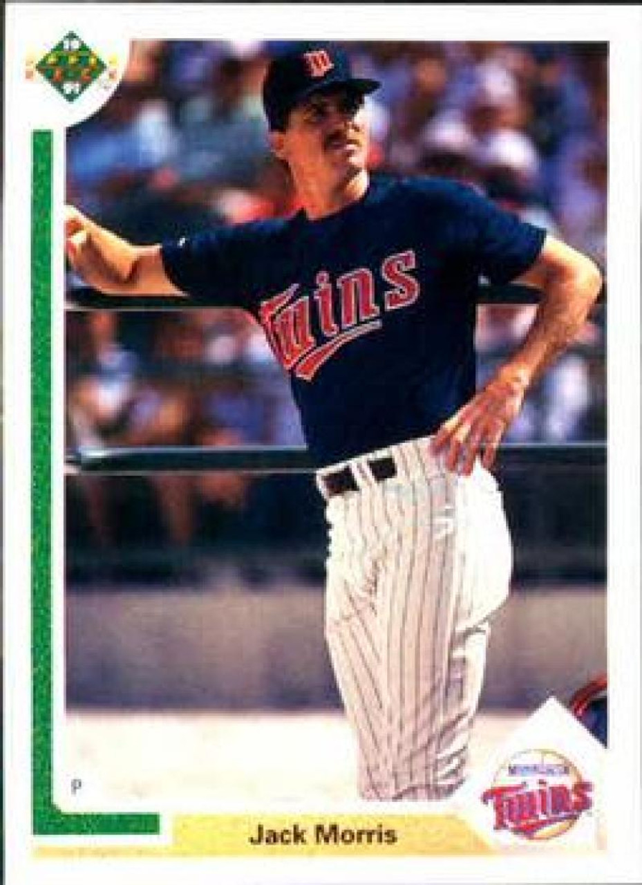 1991 Upper Deck #736 Jack Morris VG Minnesota Twins - Under the