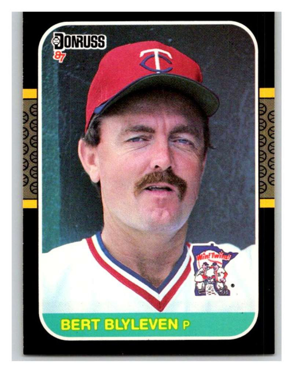 1988 Donruss #71 Bert Blyleven NM-MT Minnesota Twins - Under the Radar  Sports