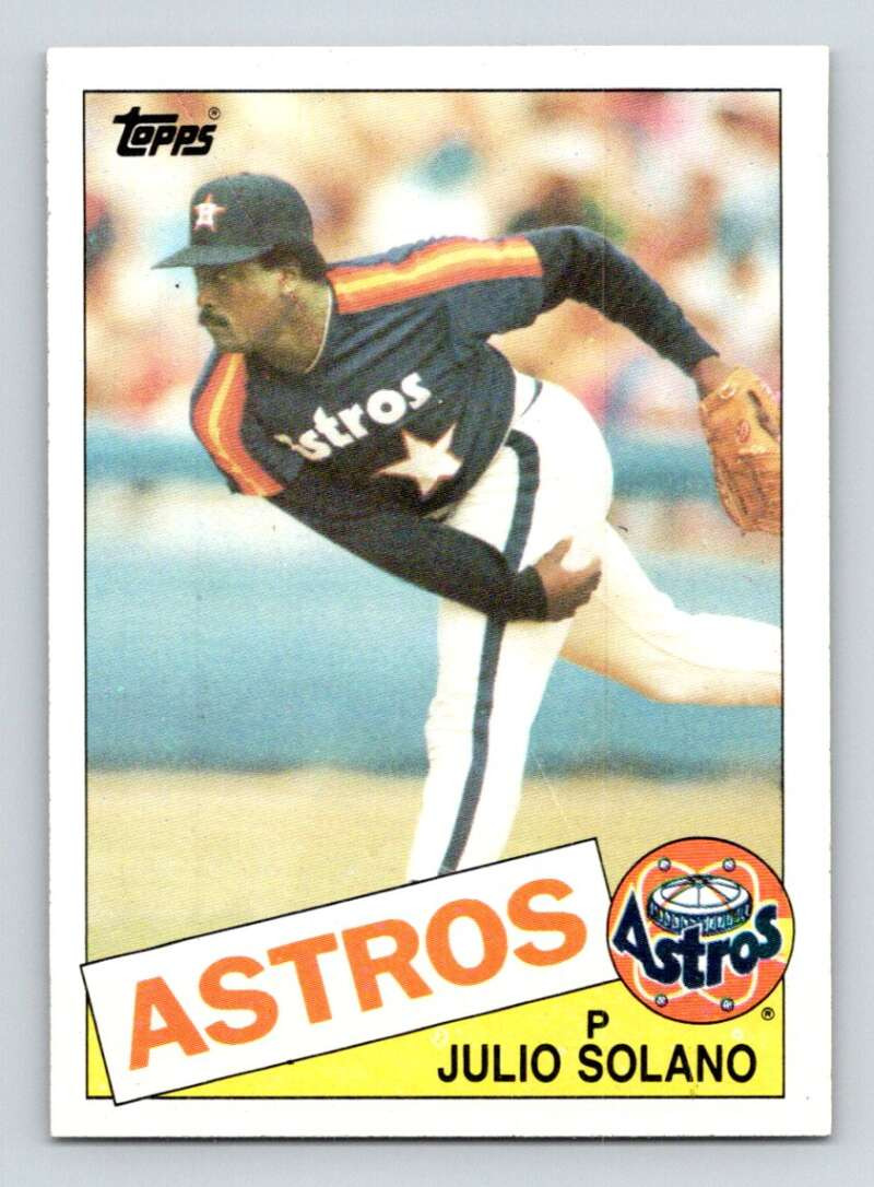 1985 Topps #353 Julio Solano VG Houston Astros