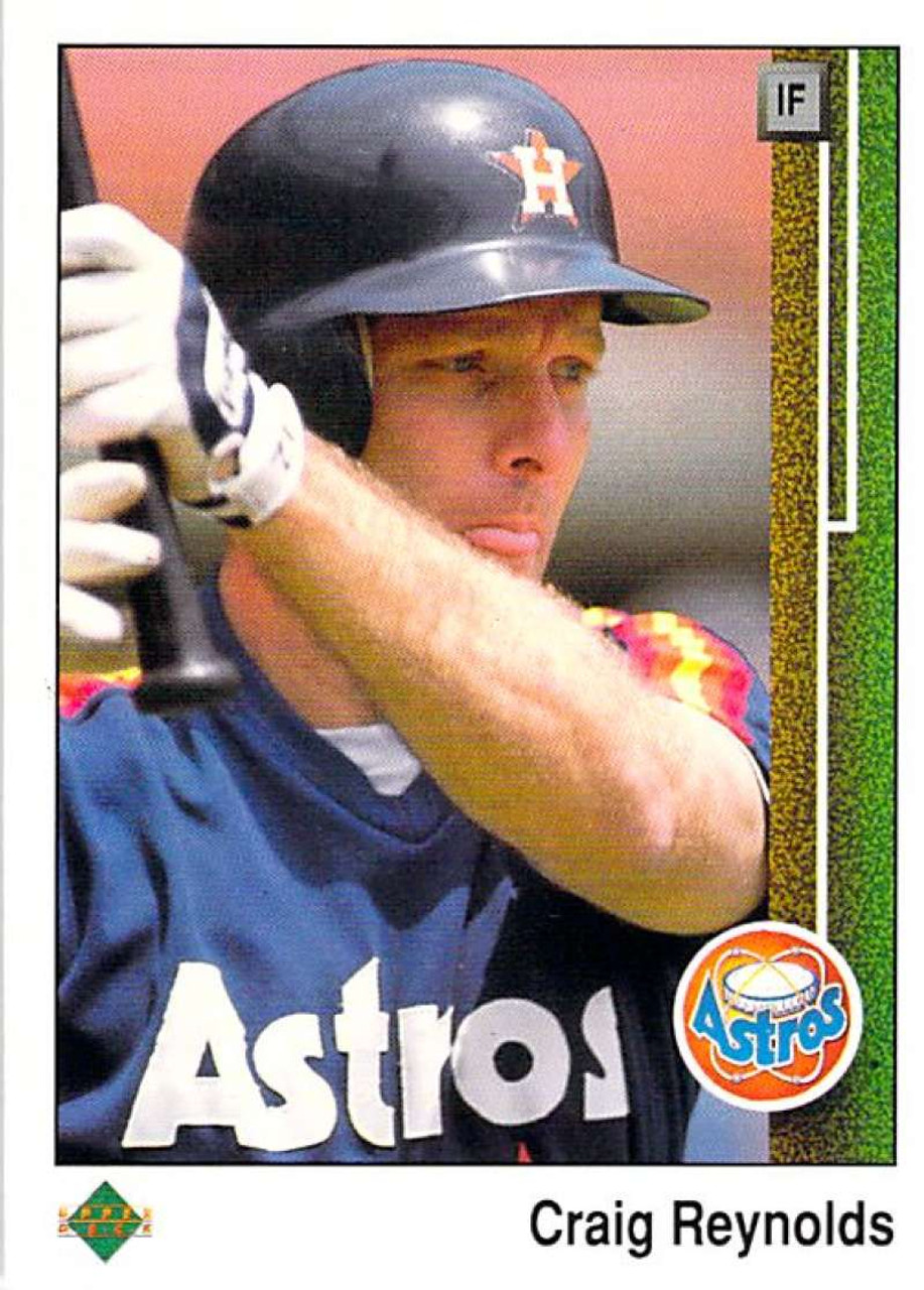 Craig Reynolds  Houston astros baseball, Astros baseball, Houston