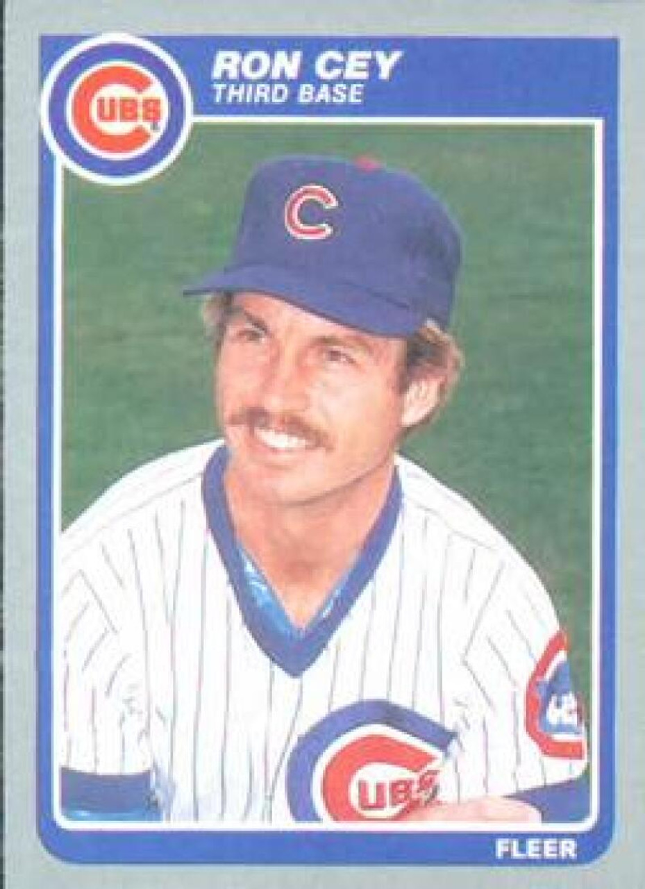 1985 Fleer #52 Ron Cey VG Chicago Cubs