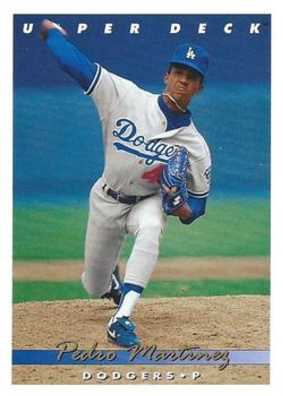 Pedro Martinez baseball card 1992 Upper Deck #18 (Los Angeles Dodgers)  rookie card