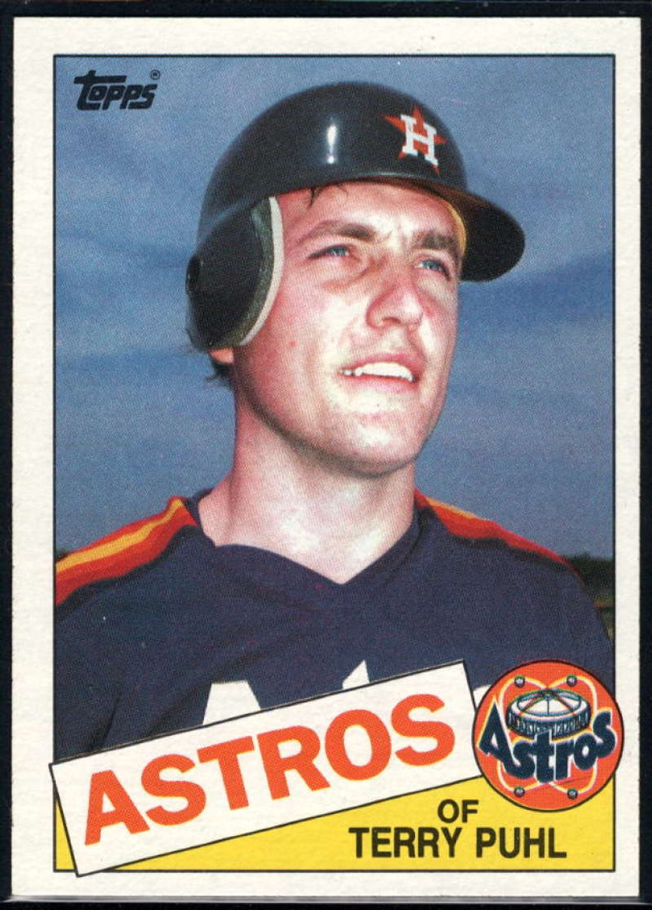 1985 Topps #613 Terry Puhl VG Houston Astros - Under the Radar Sports