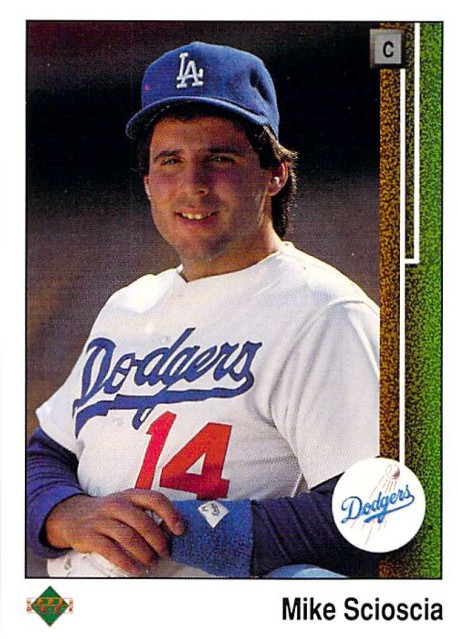 1989 Upper Deck #116 Mike Scioscia VG Los Angeles Dodgers - Under the Radar  Sports