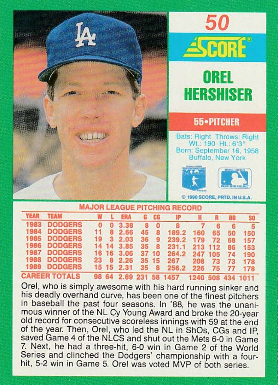 Orel Hershiser BB