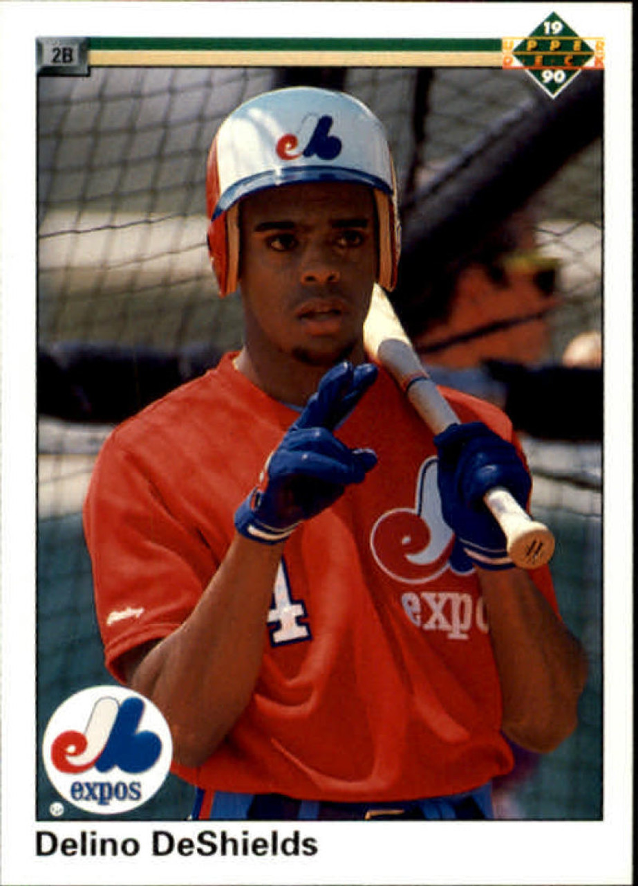 Delino DeShields 1990 Score Montreal Expos Rookie Card #645