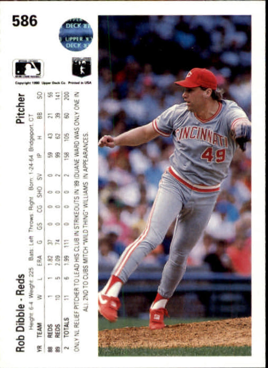 1991 Upper Deck #635 Rob Dibble