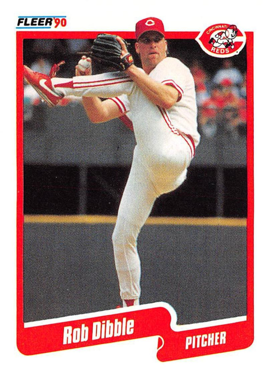 1990 Topps #46 Rob Dibble VG Cincinnati Reds - Under the Radar Sports