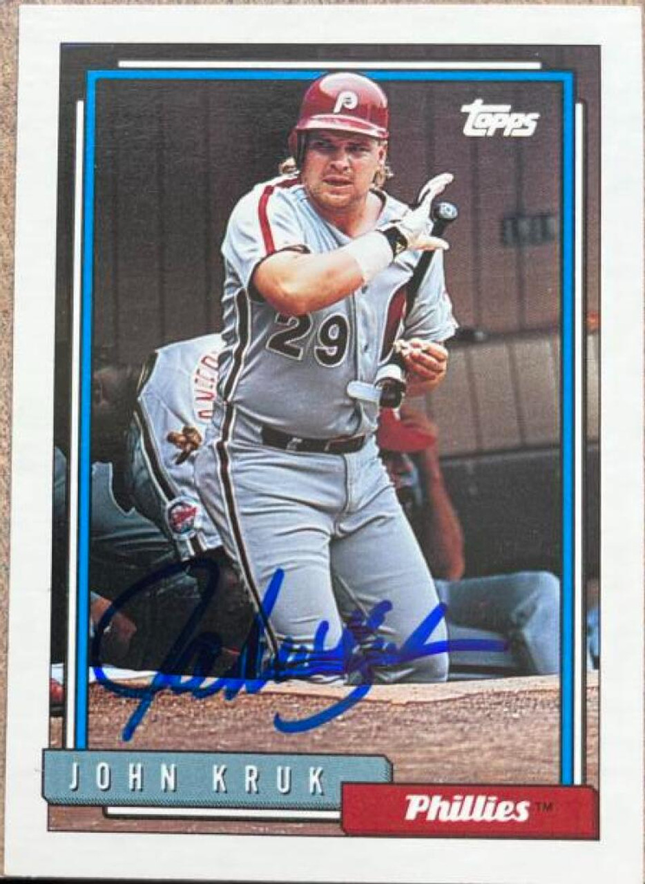 1992 Topps Kids John Kruk #18