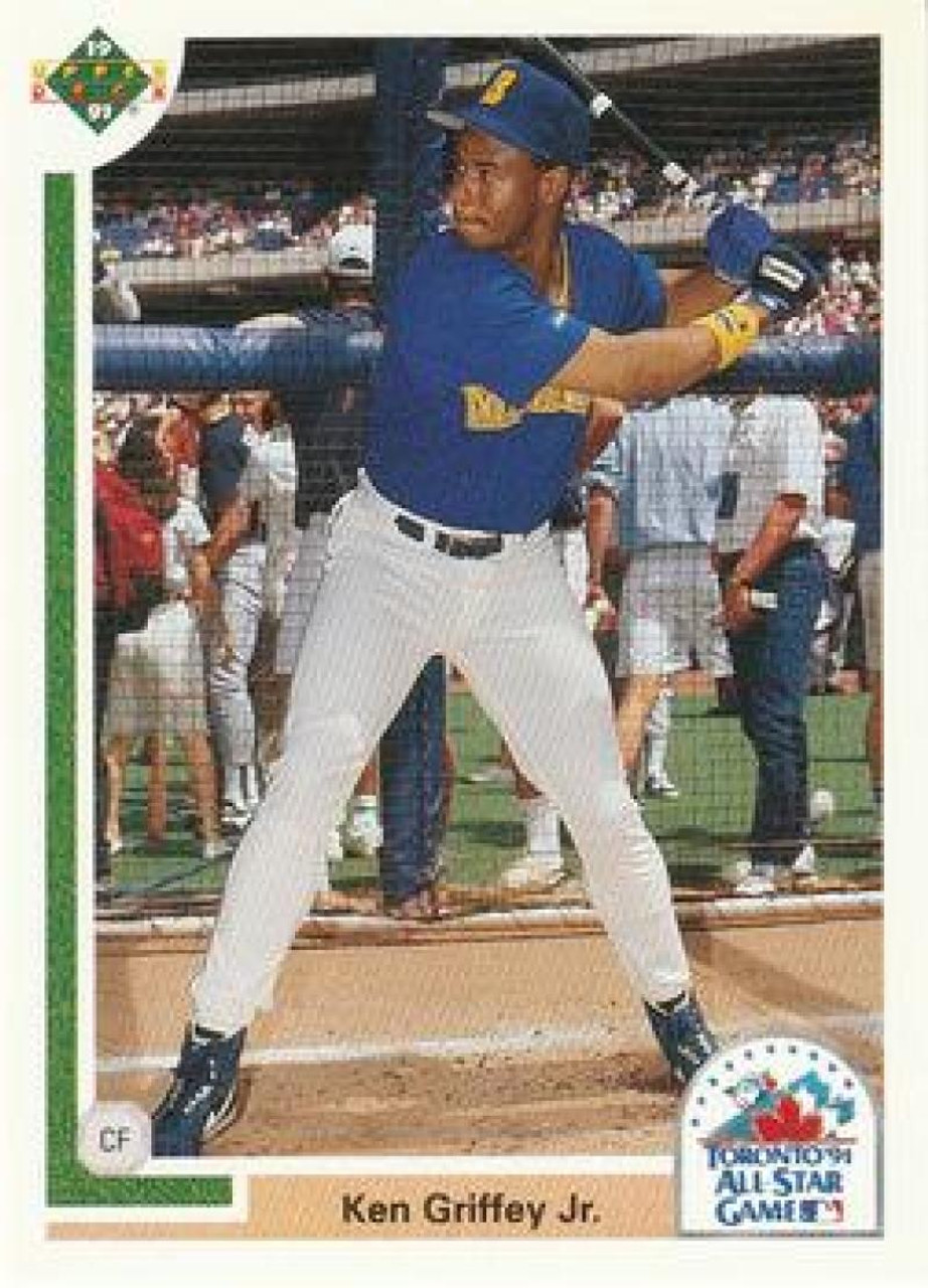 1991 Upper Deck #572 Ken Griffey Sr./Ken Griffey Jr. - NM-MT