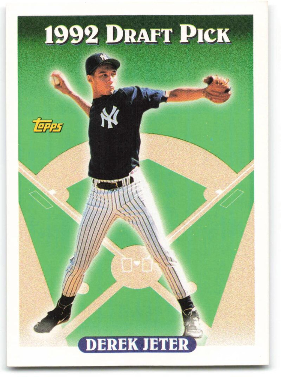 2000 Topps #15 Derek Jeter Baseball Card - New York Yankees at