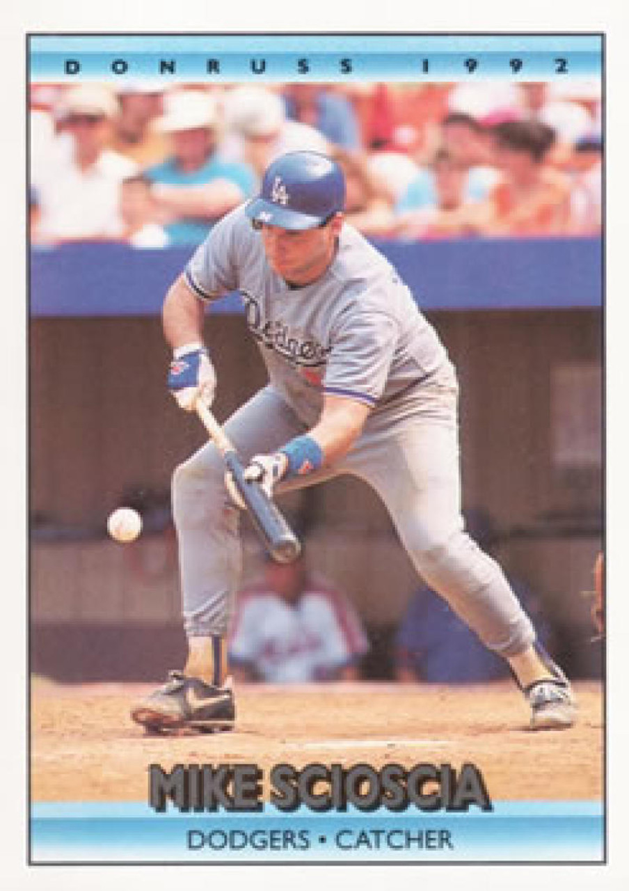 1992 Upper Deck #152 Mike Scioscia - Los Angeles Dodgers