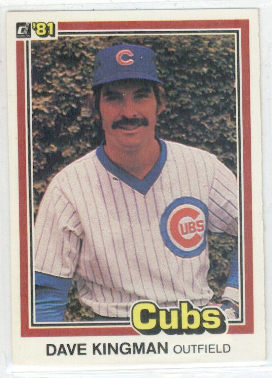 1981 Donruss #553 Dave Kingman NM-MT Chicago Cubs - Under the