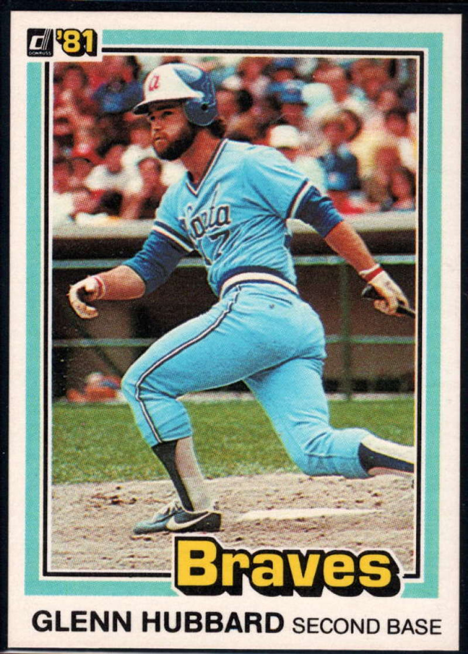 1981 Topps & Topps Traded Glenn Hubbard