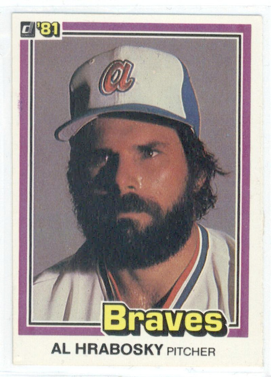 Al Hrabosky #475 Donruss 1983 Baseball Card (Atlanta Braves) VG