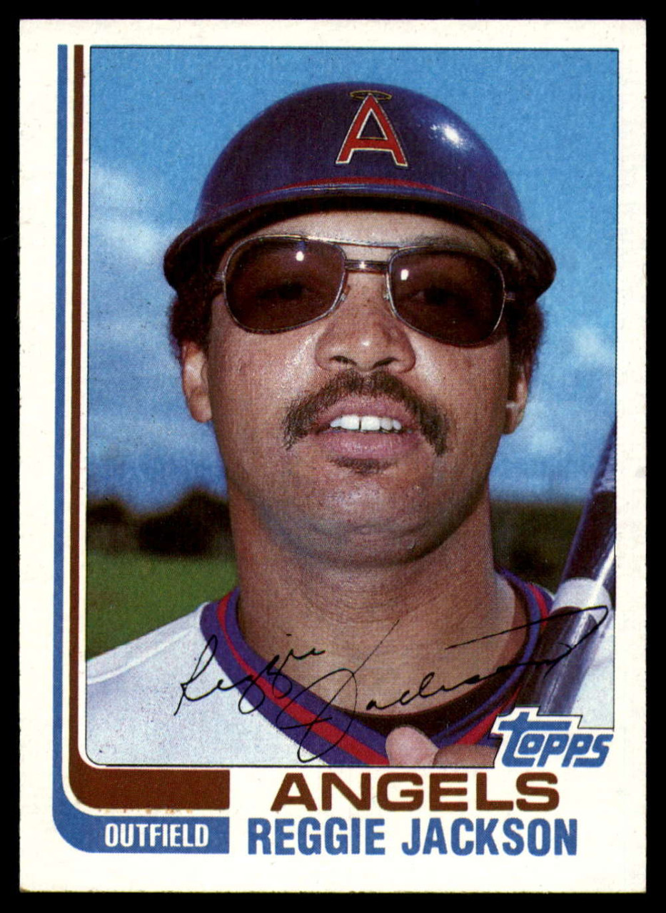 1986 Topps Reggie Jackson Angels Baseball Card #700 at 's