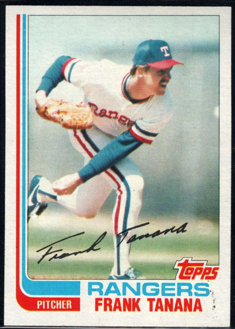 Frank Tanana autographed Baseball Card (Texas Rangers) 1982 Topps Traded  #117T