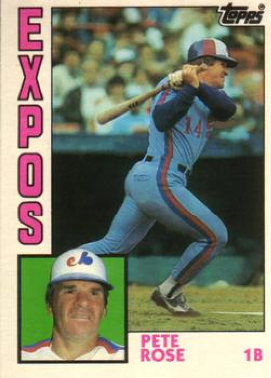 80s Baseball - 1/20/84 Pete Rose signs with the Montreal Expos as a free  agent.