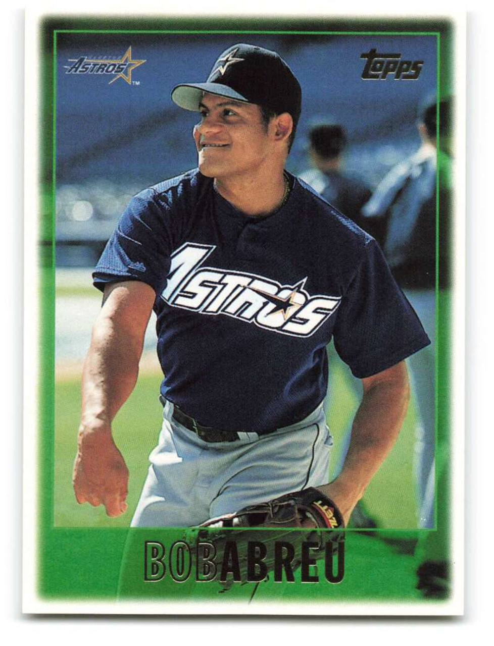1997 Topps #416 Bobby Abreu VG Houston Astros - Under the Radar Sports