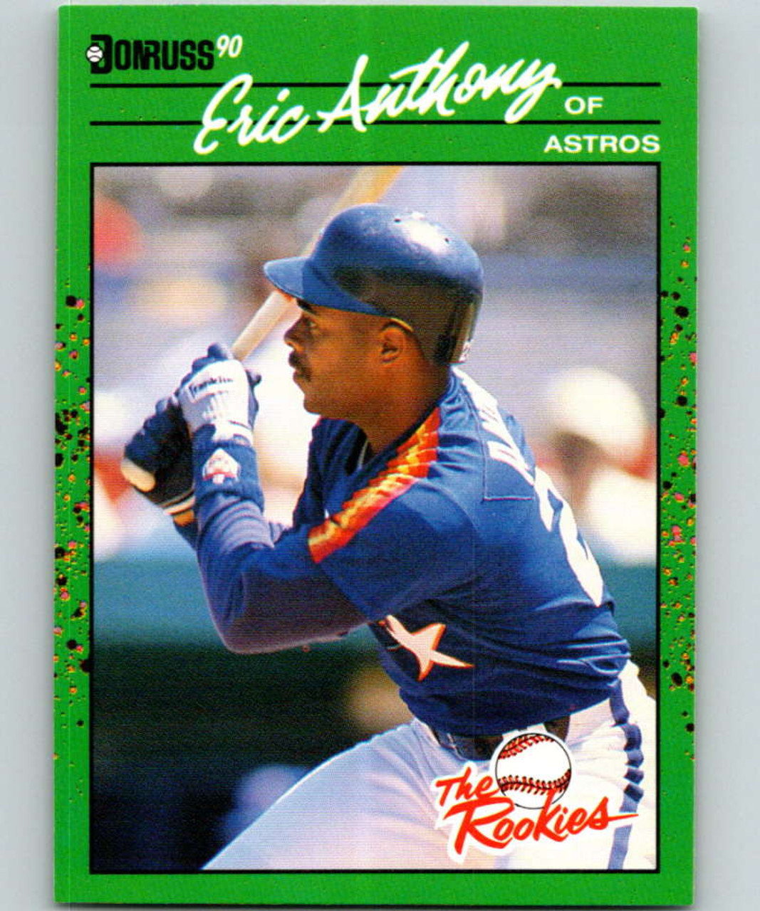 1990 Donruss Rookies #49 Eric Anthony VG Houston Astros - Under the Radar  Sports