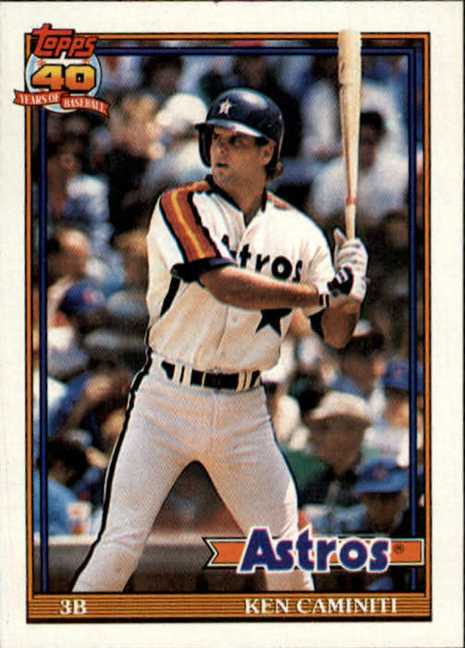 1991 Topps #174 Ken Caminiti VG Houston Astros - Under the Radar Sports
