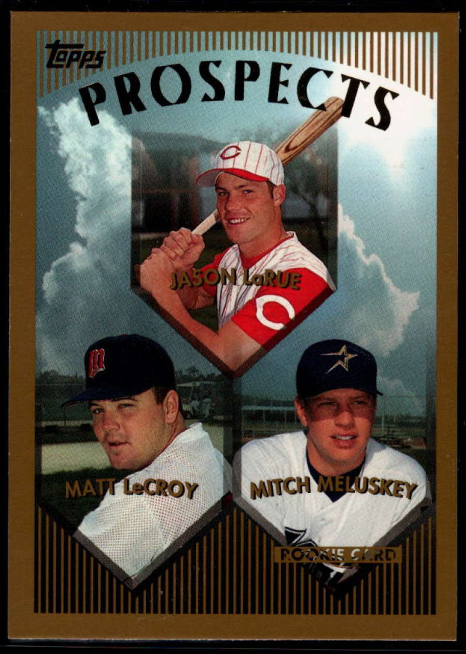 LANCE BERKMAN / GABE KAPLER / MIKE FRANK - 1998 TOPPS PROSPECTS