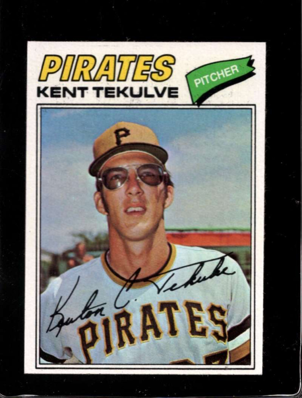 Kent Tekulve autographed baseball card (Pittsburgh Pirates) 1983 Topps #17