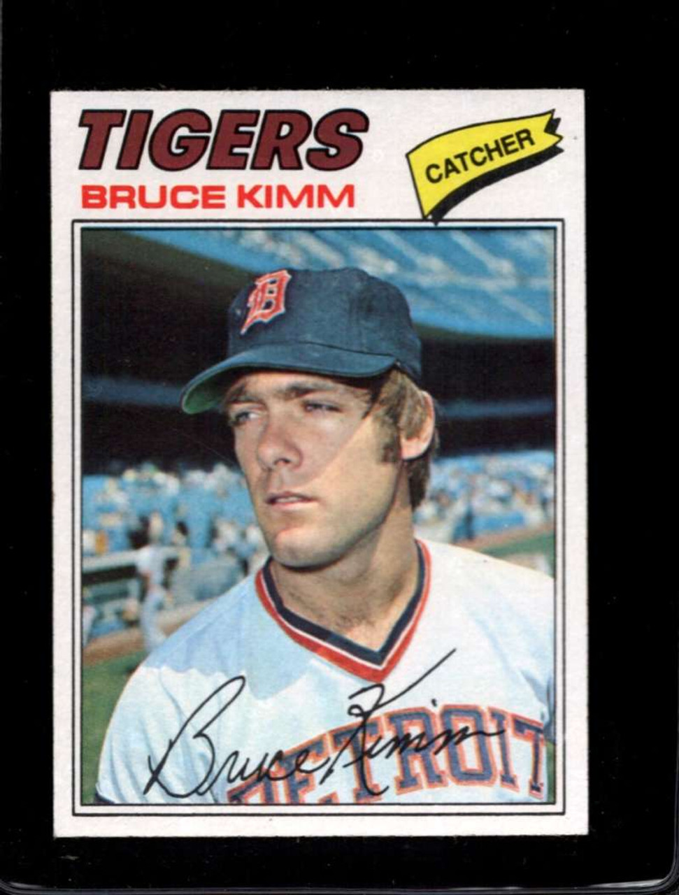 1977 Topps #554 Bruce Kimm VG RC Rookie Detroit Tigers - Under the Radar  Sports