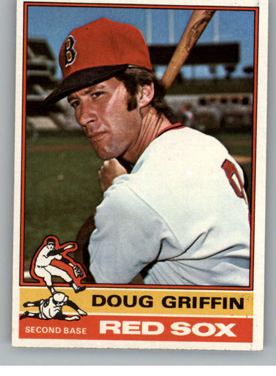 1976 Topps #654 Doug Griffin VG Boston Red Sox