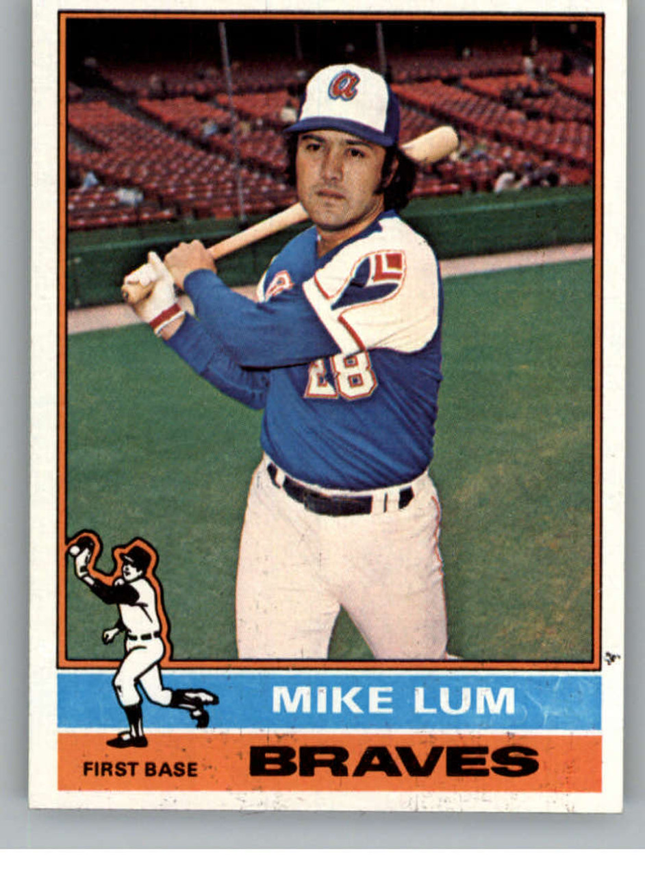  1981 Topps # 457 Mike Lum Atlanta Braves (Baseball