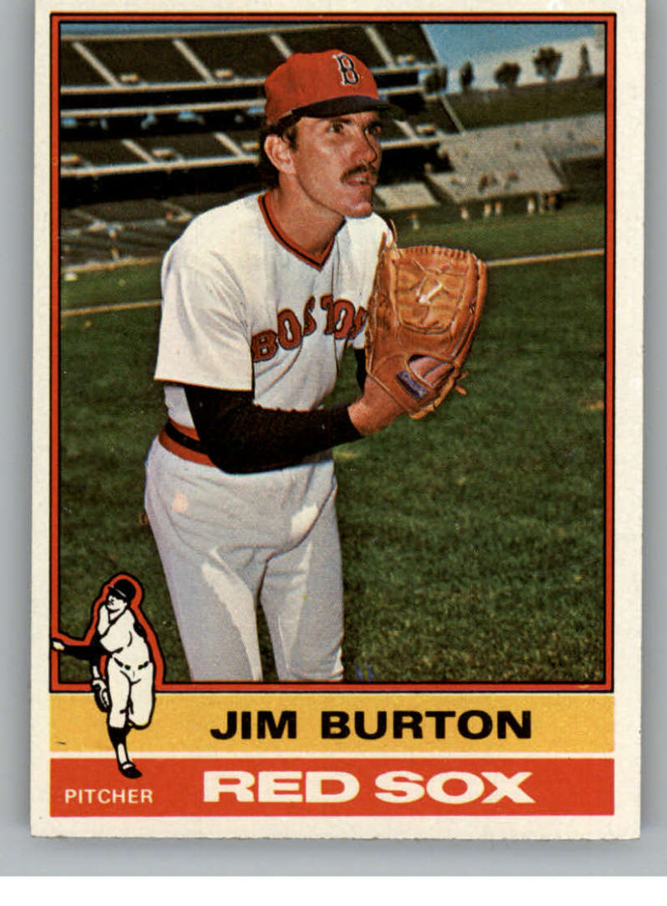 1976 Topps 471 Jim Burton VG Boston Red Sox Under the Radar Sports