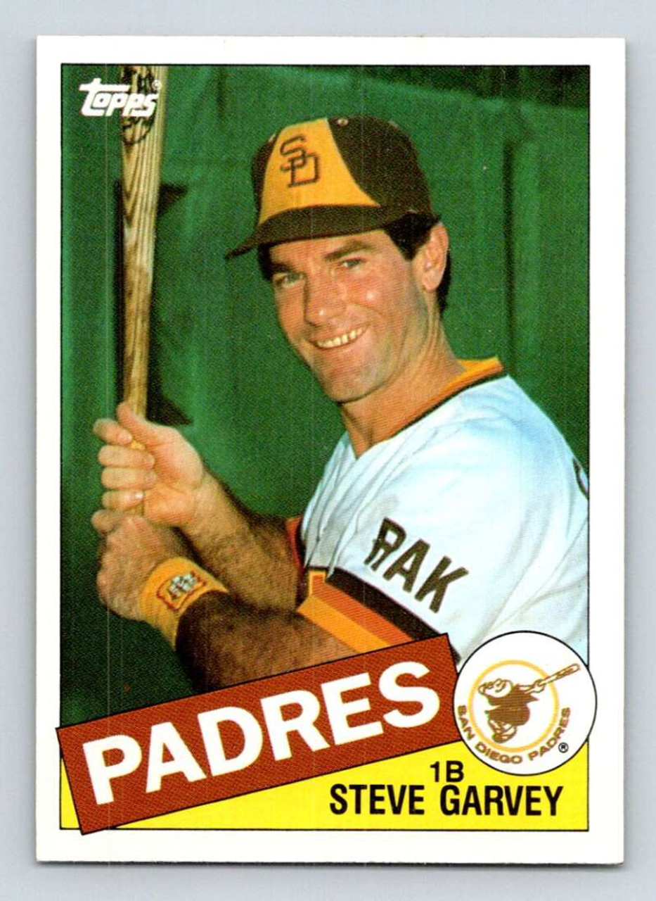 1985 Topps #450 Steve Garvey VG San Diego Padres - Under the Radar Sports