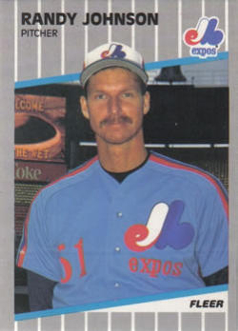 Randy Johnson 1989 UPPER DECK ROOKIE RC #25 MONTREAL EXPOS!