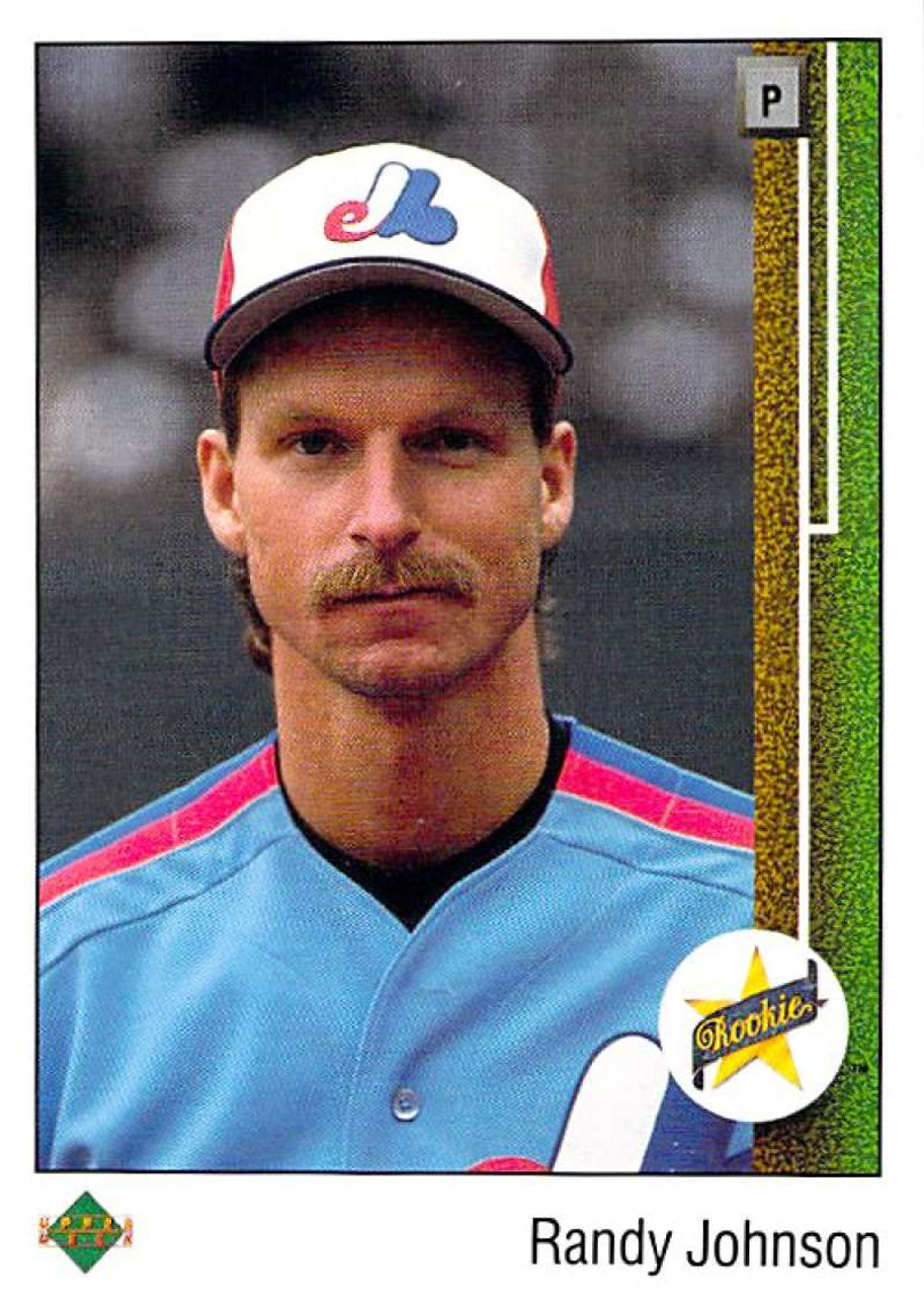 Randy Johnson Montreal Expos 1989 Fleer # 381 Rookie Card