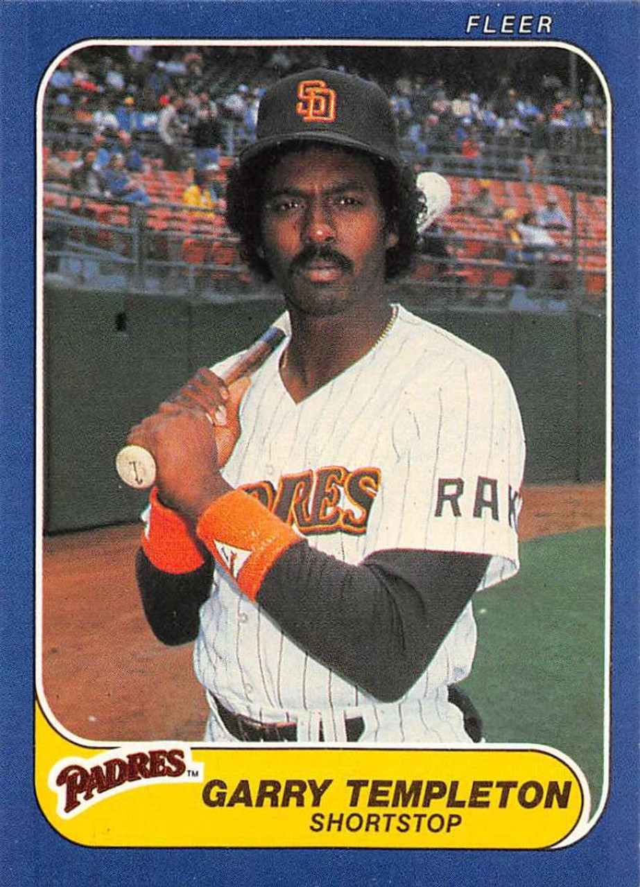 150 Garry Templeton - San Diego Padres - 1987 Donruss Opening Day Bas –  Isolated Cards