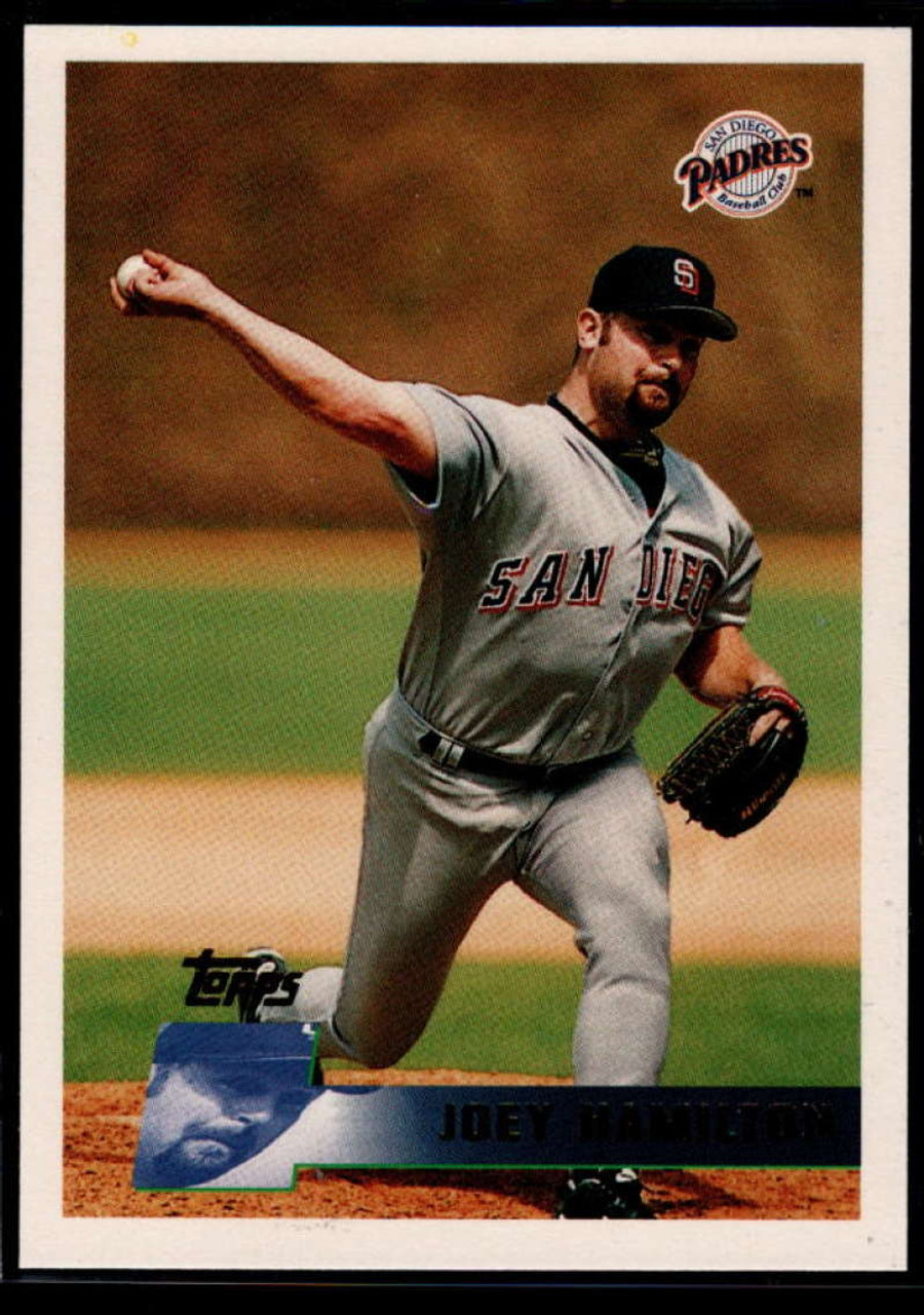 1996 Topps #403 Joey Hamilton VG San Diego Padres - Under the