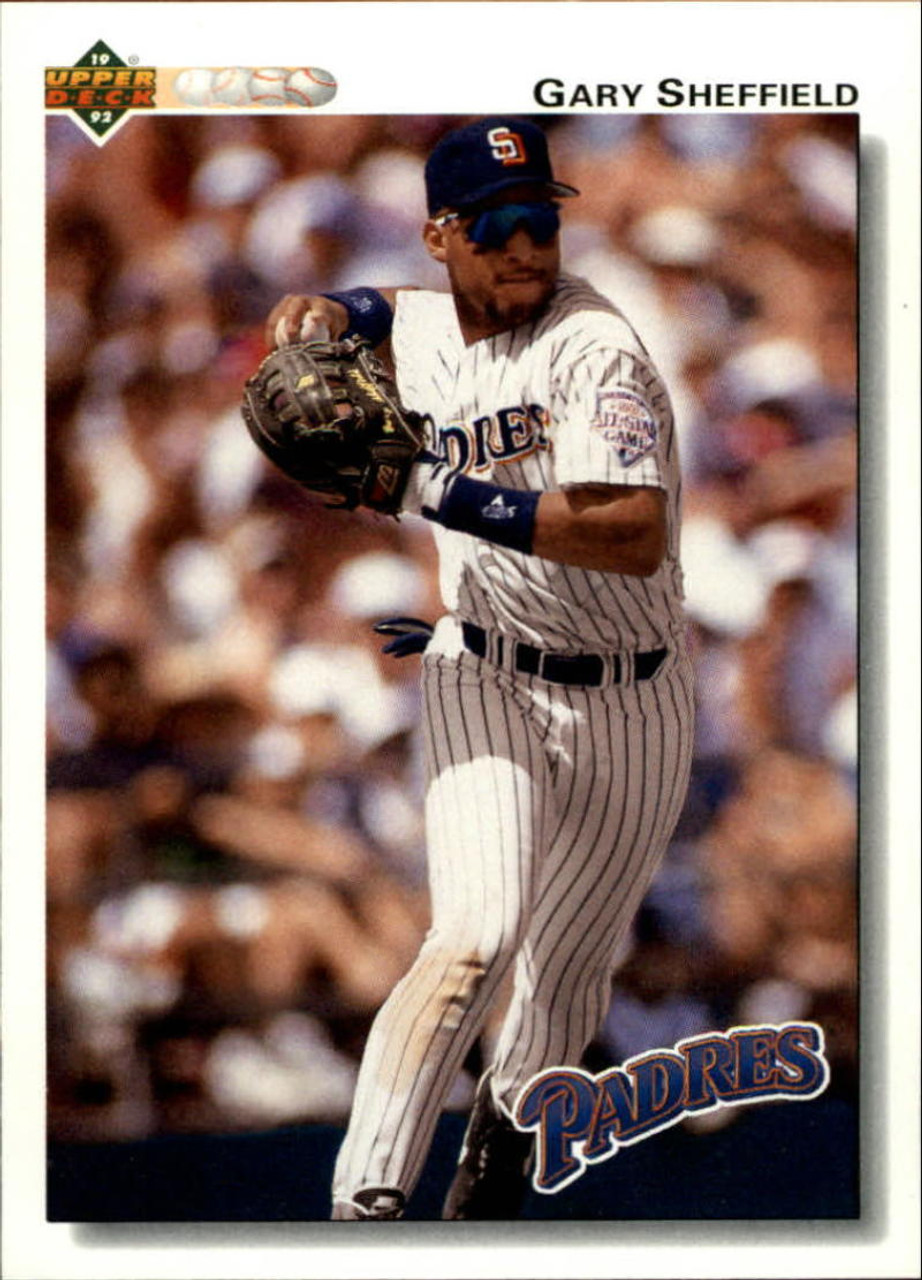 1992 Upper Deck #745 Gary Sheffield VG San Diego Padres
