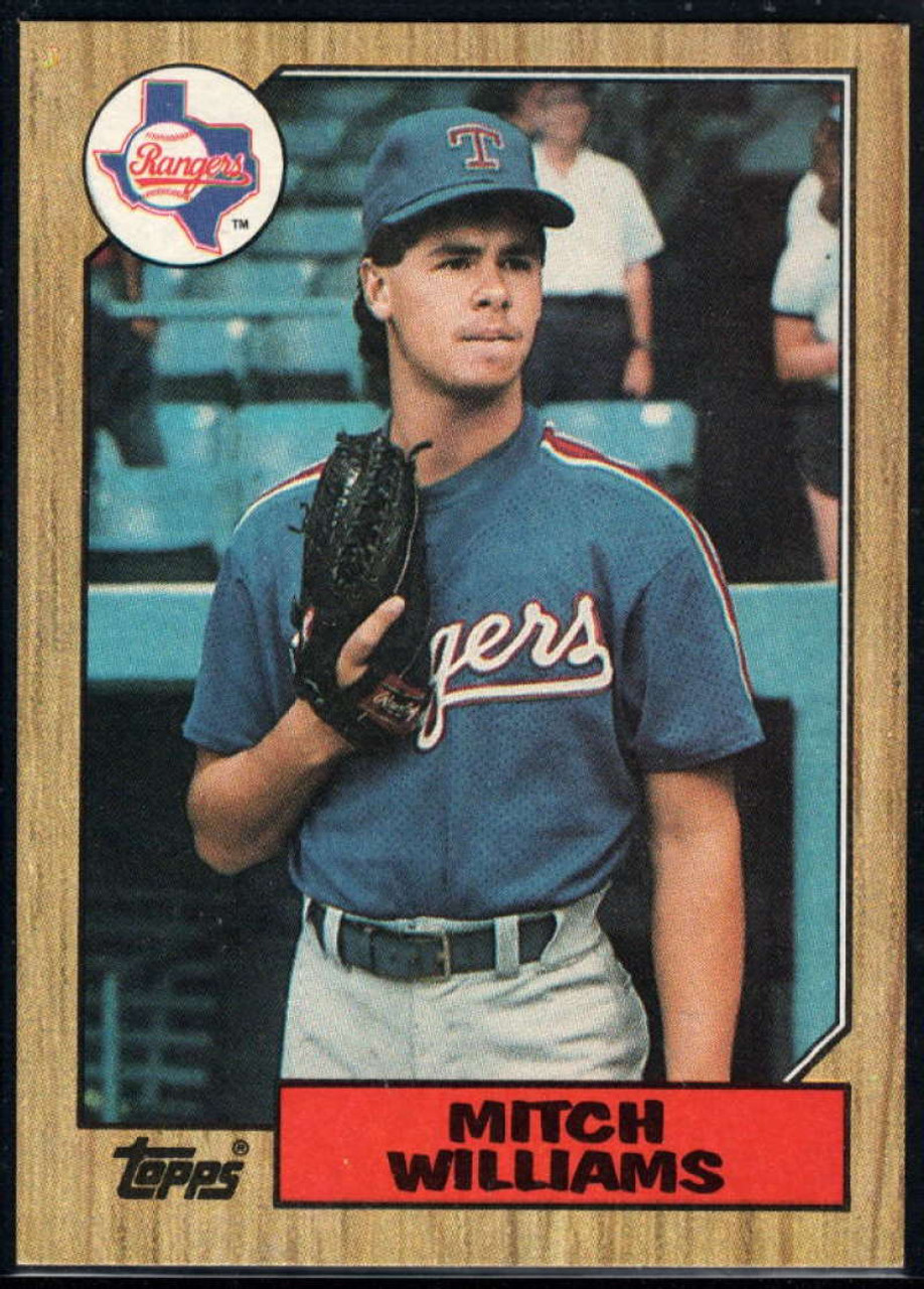  1986 Topps # 125 T Mitch Williams Texas Rangers