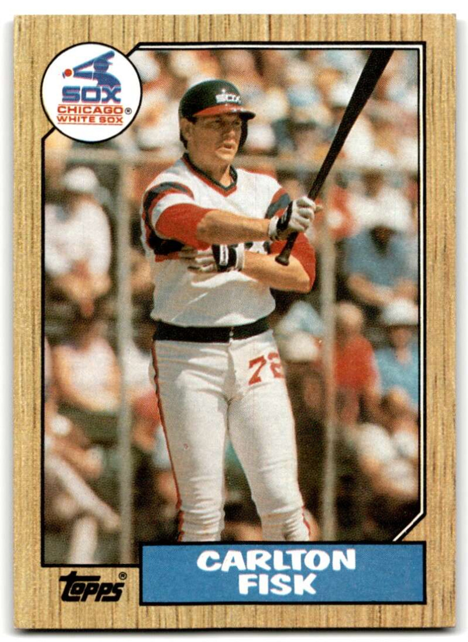 1988 Topps Carlton Fisk White Sox Baseball Card #385 at 's