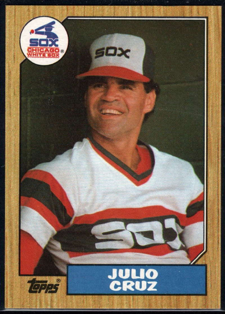 1987 Topps #790 Julio Cruz NM-MT Chicago White Sox