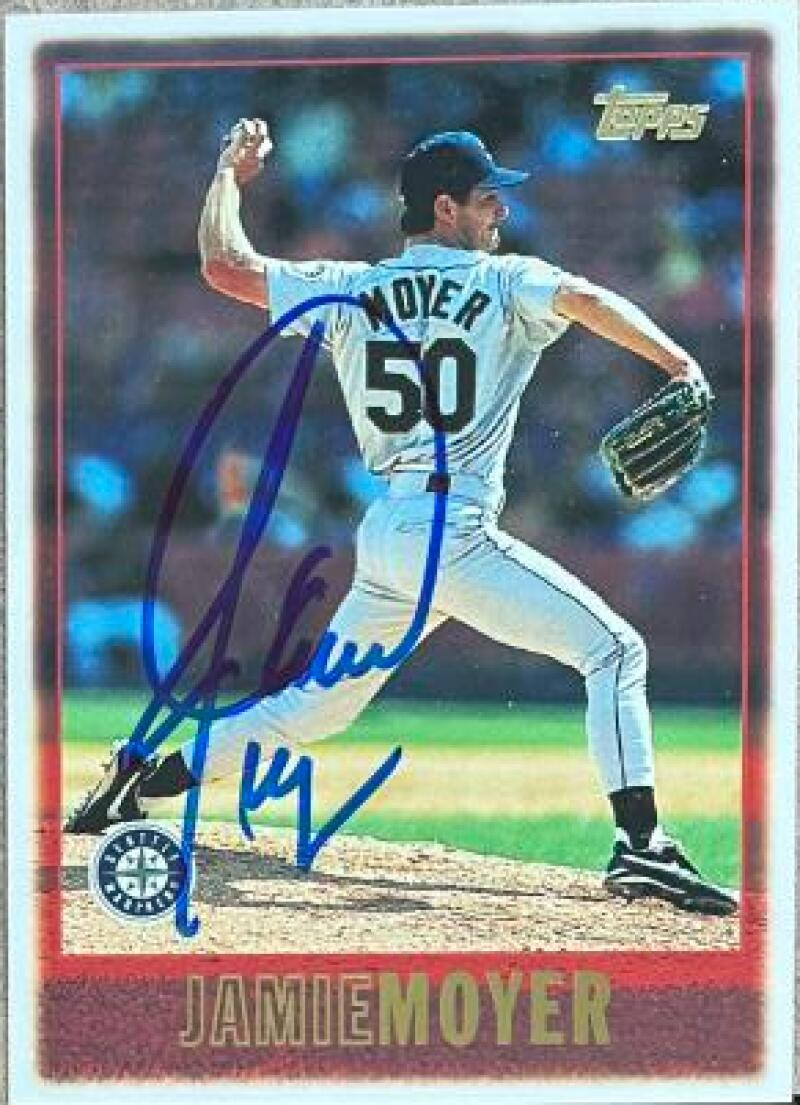 Jamie Moyer Autographed 1997 Topps #283 - Under the Radar Sports