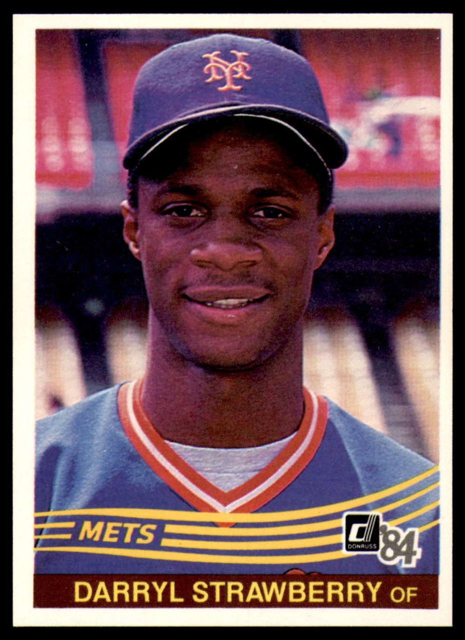  1987 Donruss #118 Darryl Strawberry New York Mets MLB