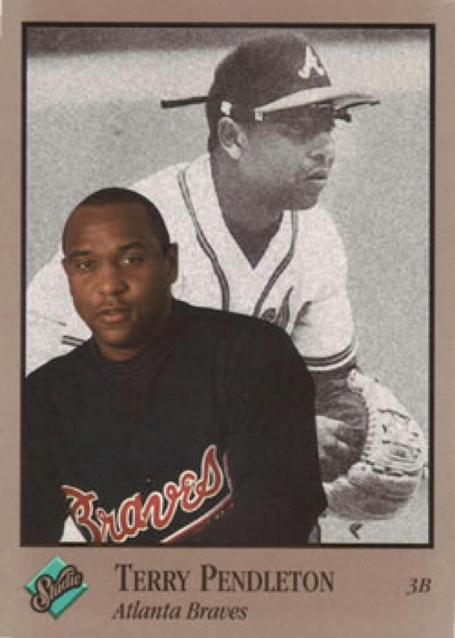 1992 Studio #8 Terry Pendleton VG Atlanta Braves - Under the Radar