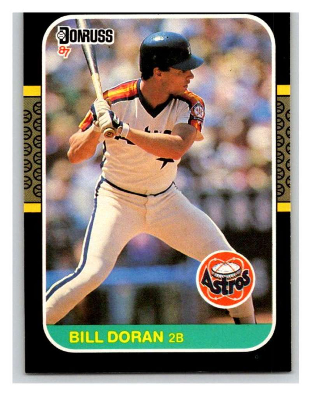 Los Angeles Dodgers vs Houston Astros (6-19-1987) Bill Doran